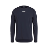 Jersey Rapha Mens Trail Finale Windblock LS - Black / White - Genetik Sport