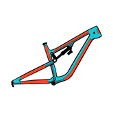 Protective Wrap Kit Ridewrap Covered MTB - Gloss Clear - Genetik Sport