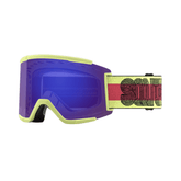 Goggles Smith Squad XL Serpentine Lined Up - ChromaPop Everyday Violet Mirror - Genetik Sport