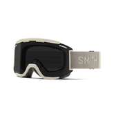 MTB Goggles Smith Squad Chalk - ChromaPop Sun Black & Clear - Genetik Sport