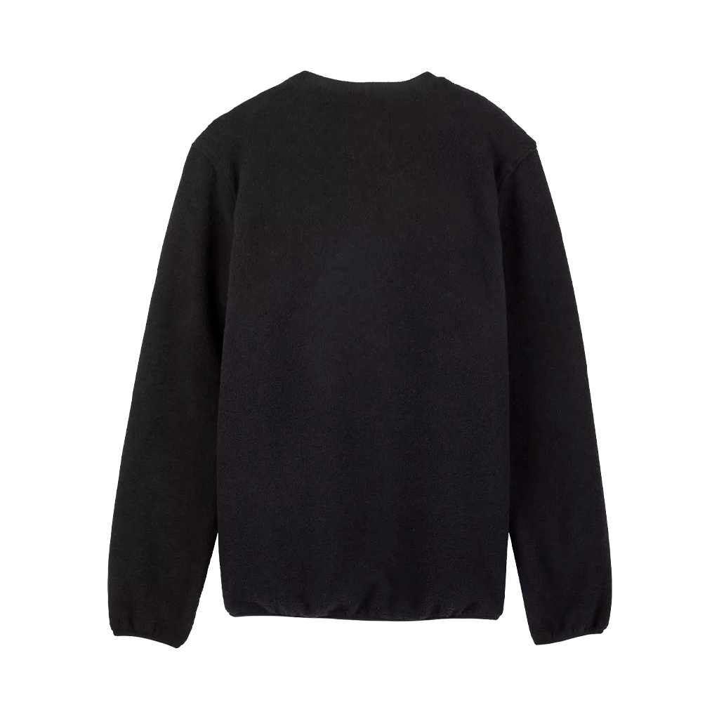 Crewneck Fox Sherpa Fleece Survivalist - Black