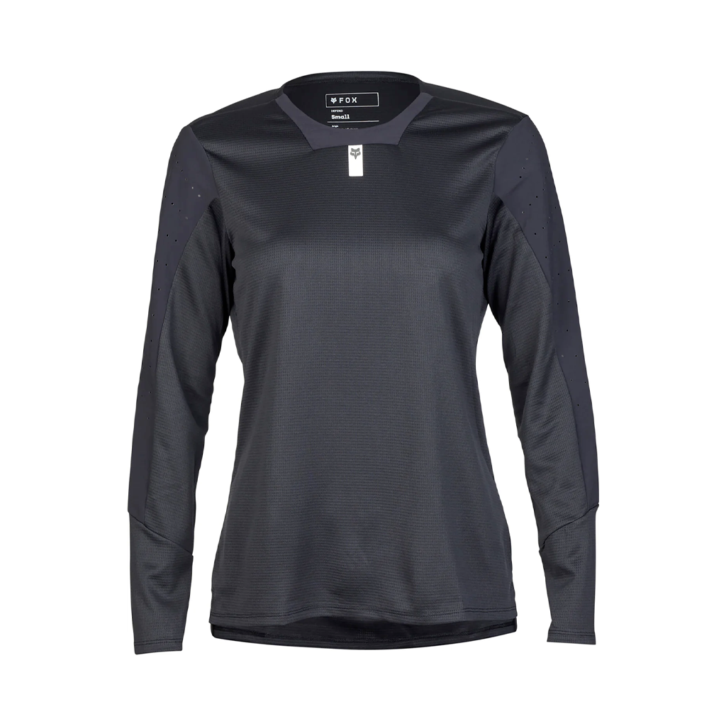 Jersey Fox Womens Defend LS - Black - Genetik Sport