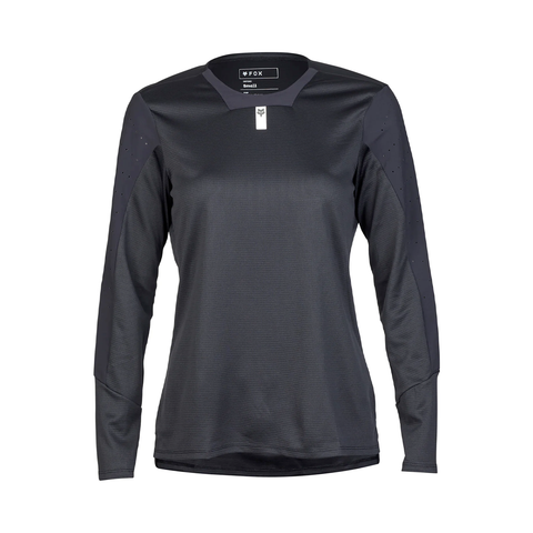 Jersey Fox Womens Defend LS - Black - Genetik Sport