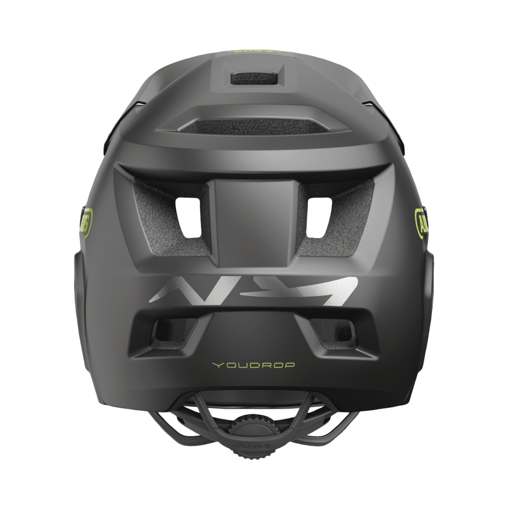 Fullface Helmet Abus Youth YouDrop FF - Velvet Black S 48 - 55cm - Genetik Sport