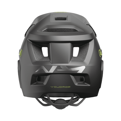 Fullface Helmet Abus Youth YouDrop FF - Velvet Black S 48 - 55cm - Genetik Sport
