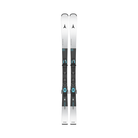 Skis Atomic Redster X5 + MI 10 GW Bindings - Grey/Snow - Genetik Sport