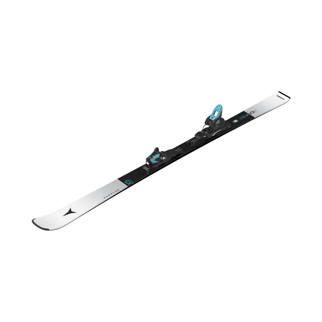Skis Atomic Redster X5 + MI 10 GW Bindings - Grey/Snow - Genetik Sport