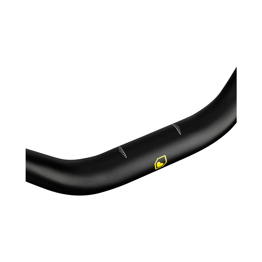 Handlebar Burgtec Ride High Josh Bryceland Signature Alloy 50mm Rise 35mm Clamp 800mm Width - Black - Genetik Sport