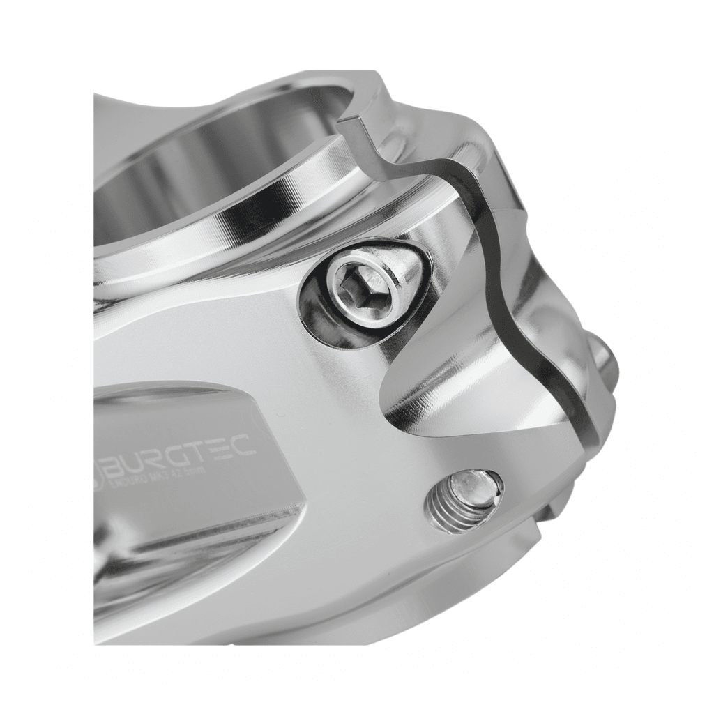 Stem Burgtec Enduro MK3 35mm/35mm - Rhodium Silver - Genetik Sport