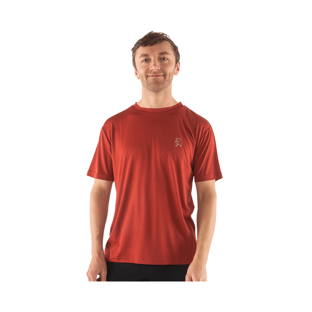 Jersey Chromag Mens Horizon SS - Burnt Red - Genetik Sport