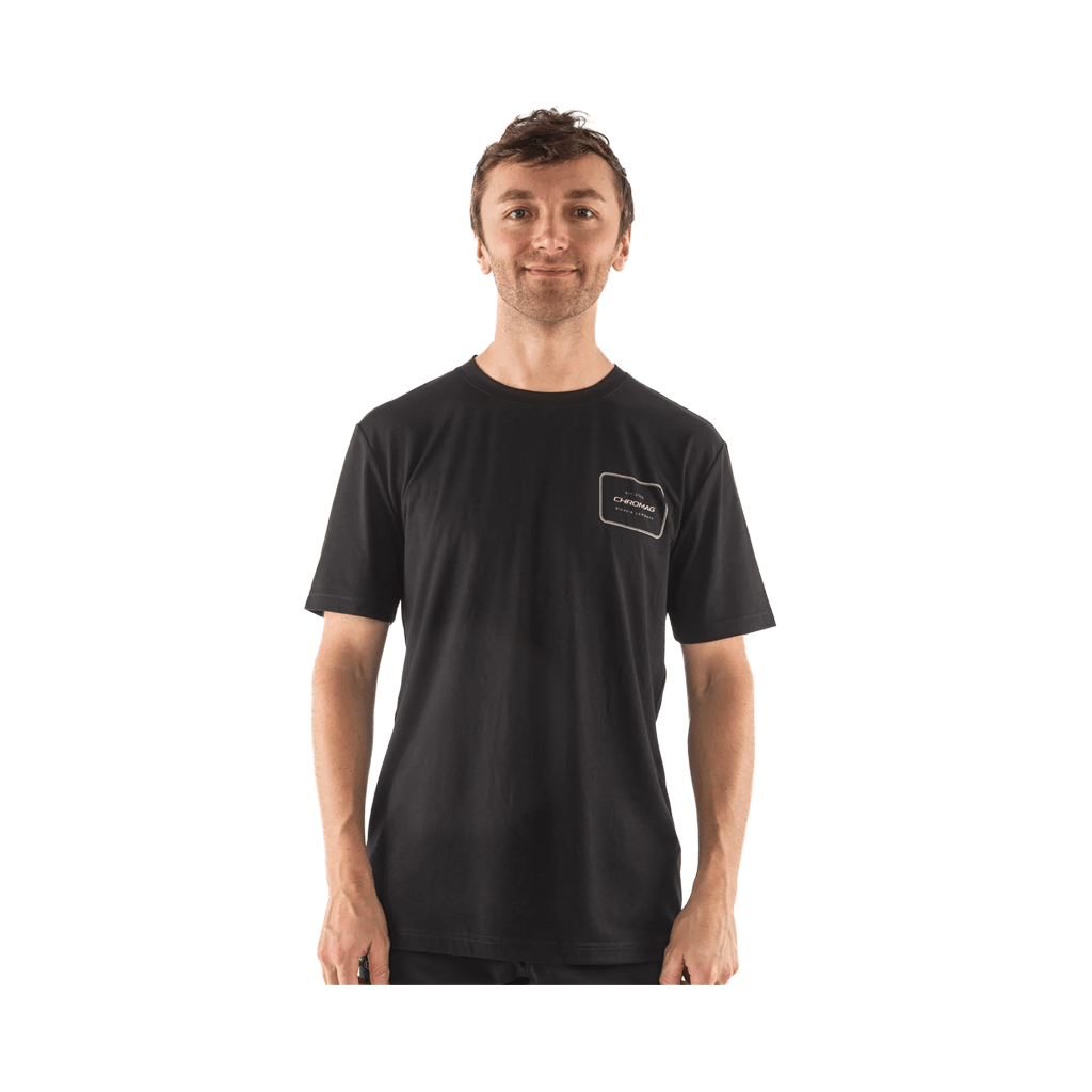 Jersey Chromag Mens Ritual SS - Layout Black - Genetik Sport