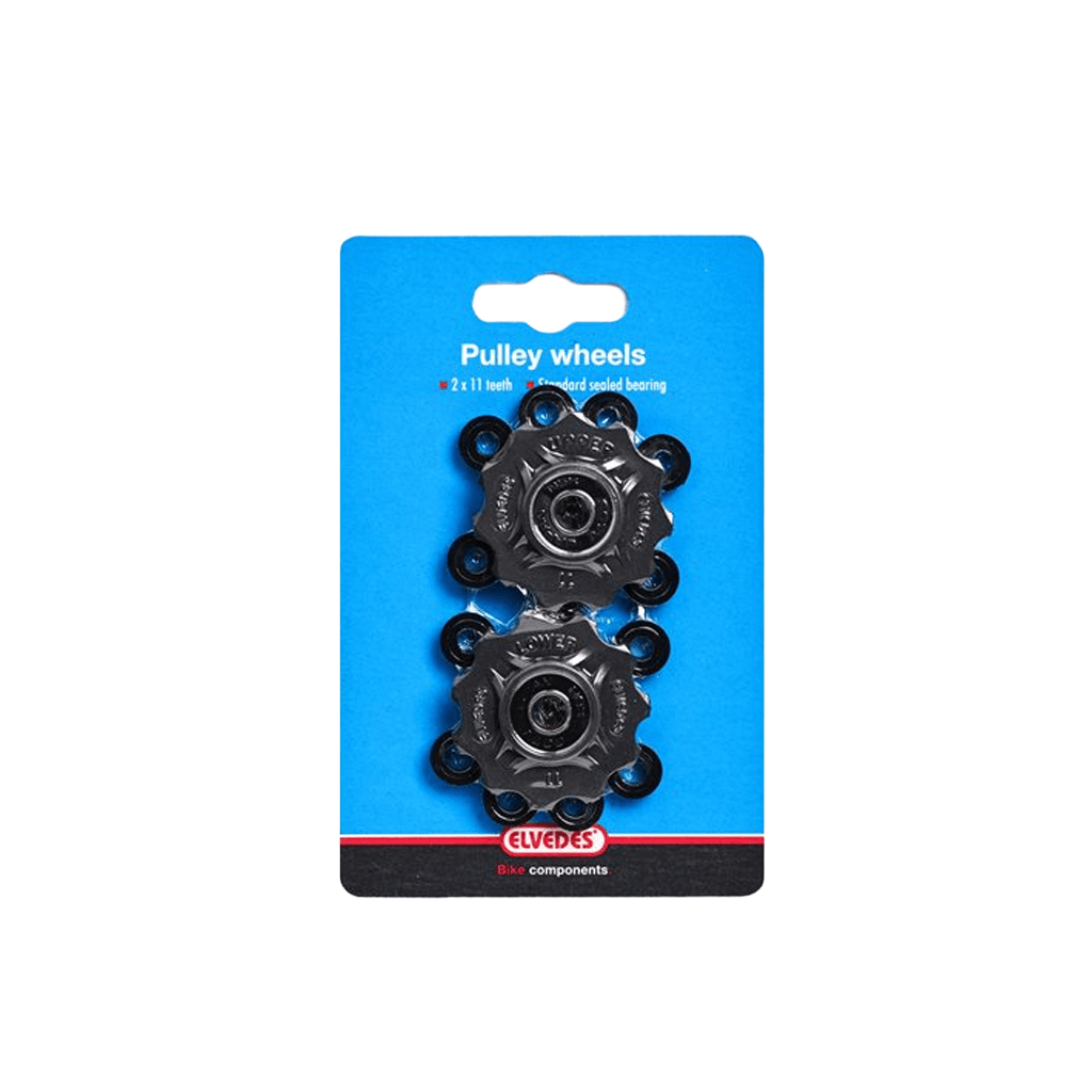 Pulley Wheels Elvedes 2x11T Sealed Bearings - Genetik Sport