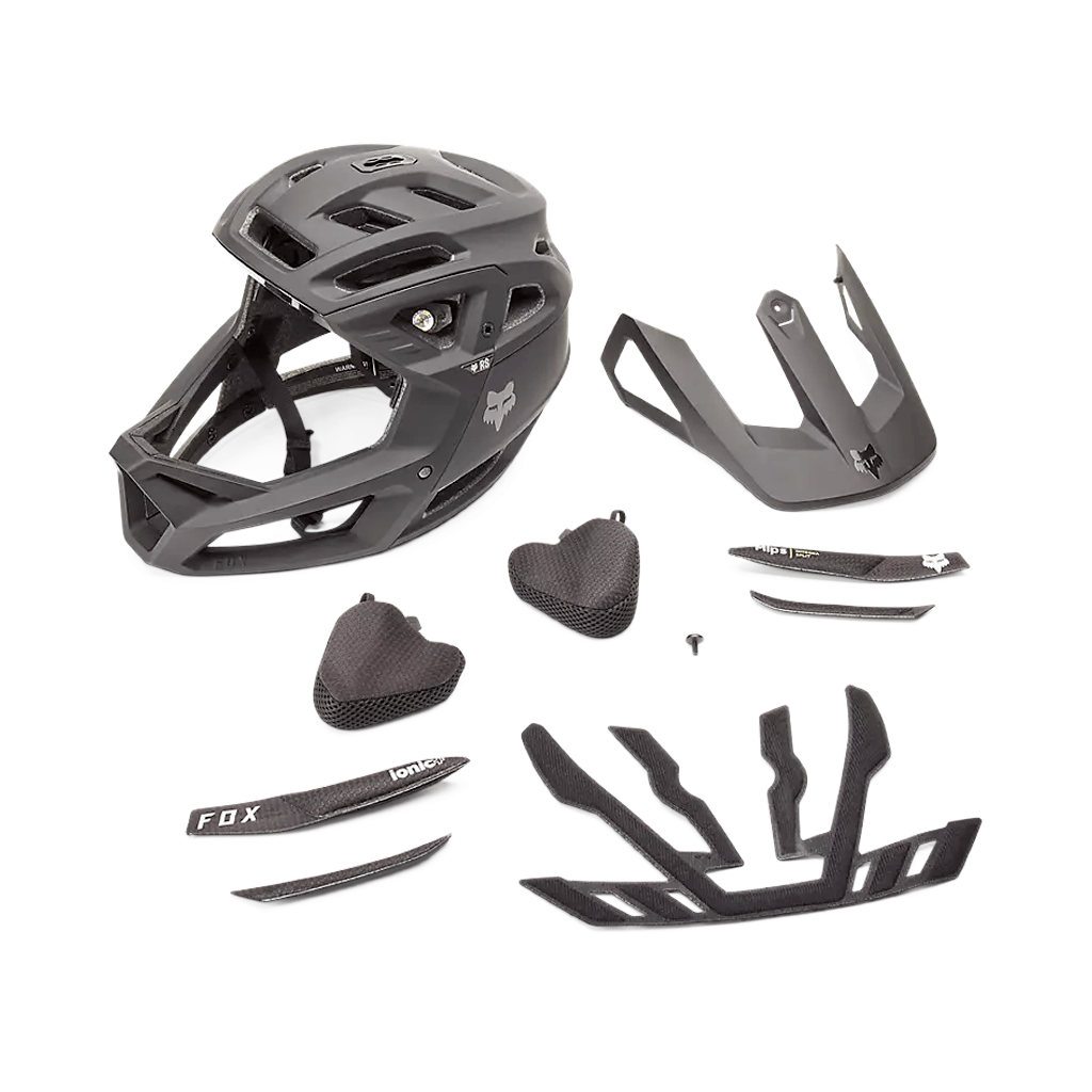 Helmet Fox Proframe RS - Matte Black - Genetik Sport