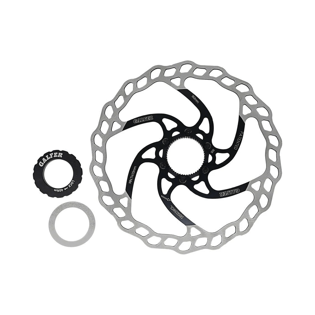 Rotor Galfer 180mm x 1.8mm Centerlock - Genetik Sport
