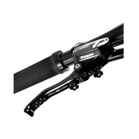 Disc Brake Hope Tech 4 V4 Braided RH - Black/Black - Genetik Sport
