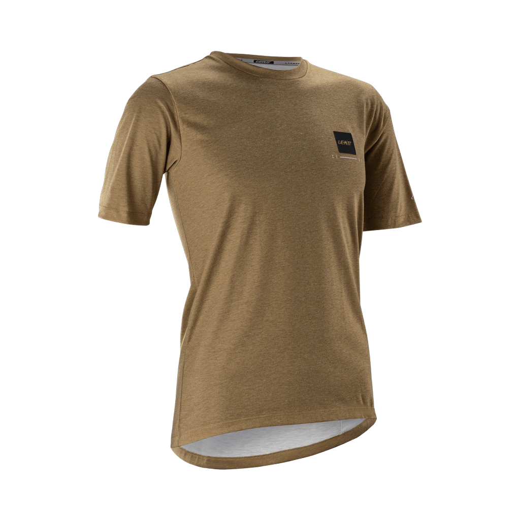 Jersey Leatt Womens MTB Gravity 3.0 SS - Brass Brown - Genetik Sport