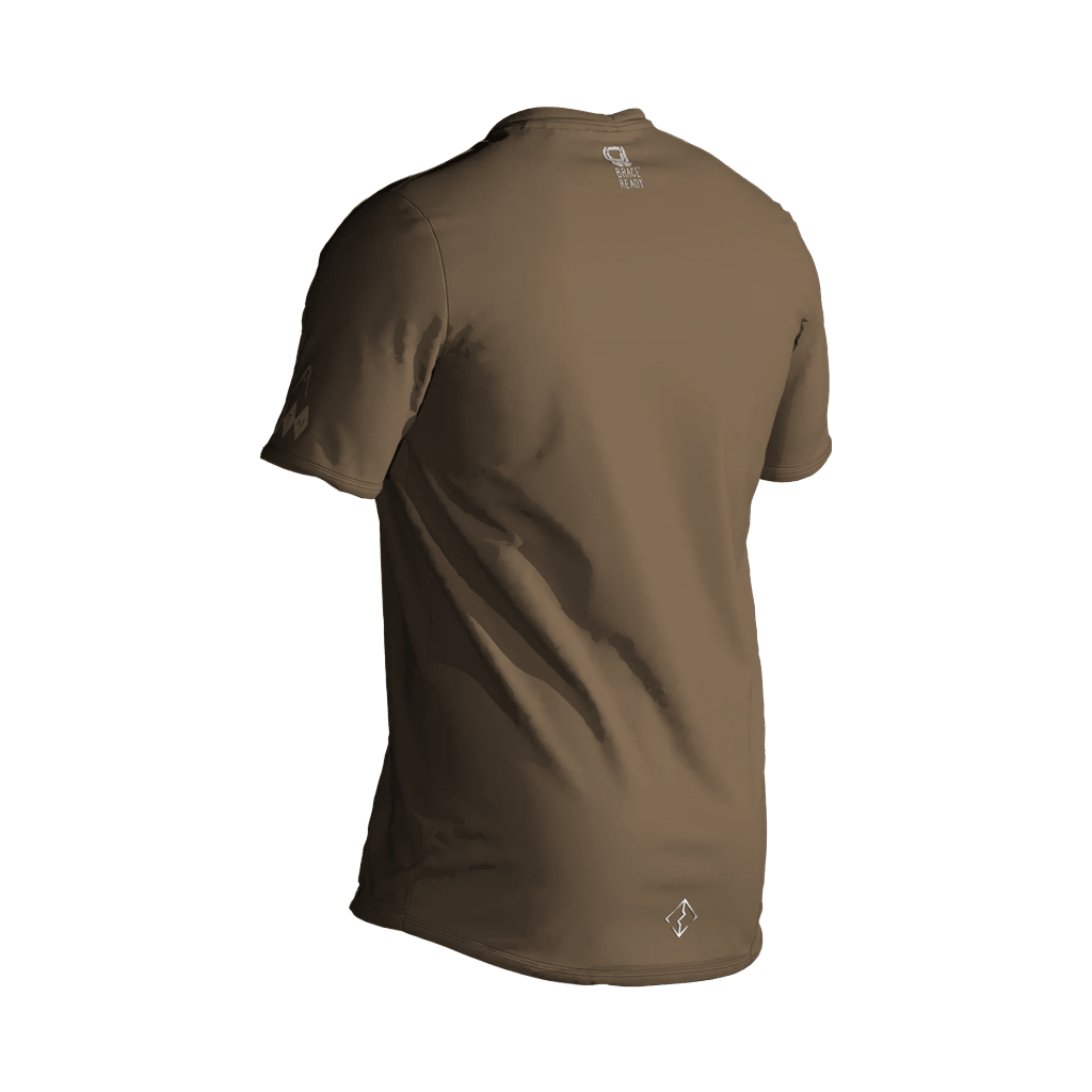 Jersey Leatt Youth MTB Gravity 3.0 SS - Loam Brown - Genetik Sport