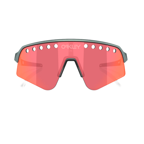 Sunglasses Oakley Sutro Lite Sweep Matte Silver Blue Color Shift - Prizm Trail Torch - Genetik Sport