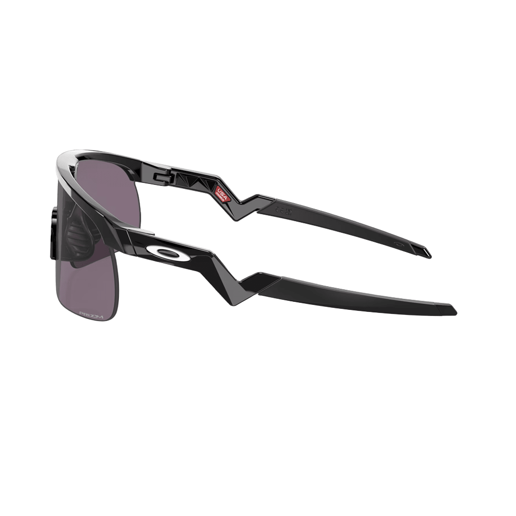 Sunglasses Oakley Youth Resistor Polished Black - Prizm Grey - Genetik Sport