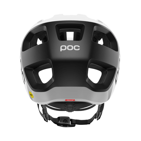 Helmet POC Cularis W/ Logo - Hydrogen White/Uranium Black Matt - Genetik Sport