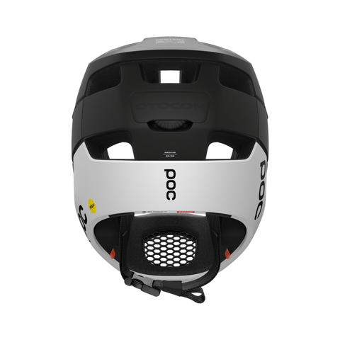 Helmet POC Otocon Race MIPS - Uranium Black/Hydrogen White Matte - Genetik Sport