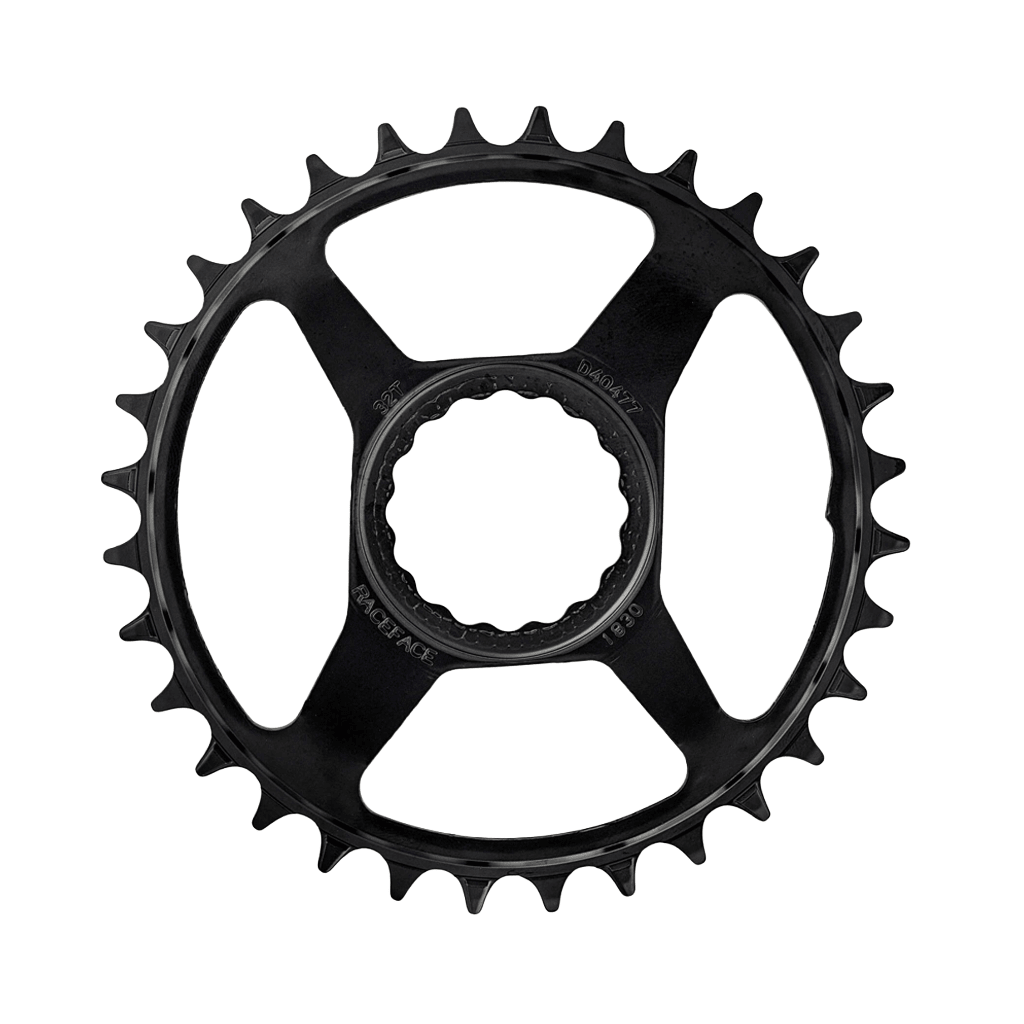 Chainring Race Face Steel Cinch Direct Mount 32T 10 - 12sp - Black - Genetik Sport