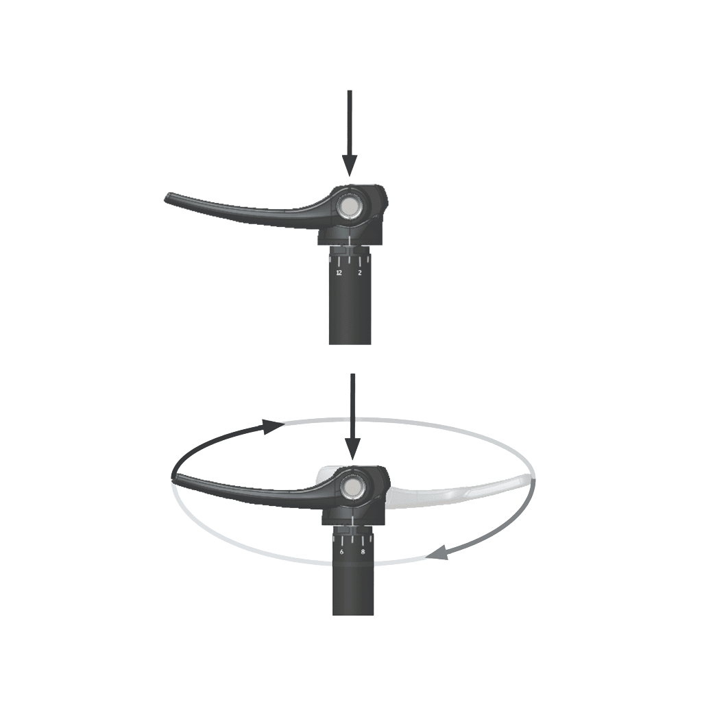 Front Thru Axle RockShox Maxle Ultimate 15x110mm Length 158mm - Genetik Sport