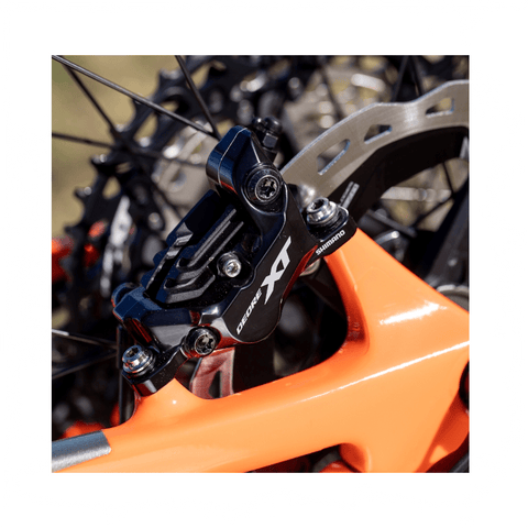 Disc Brake Set Shimano XT BL - M8100(L) BR - M8120(F) W/ Metal Pads - Genetik Sport