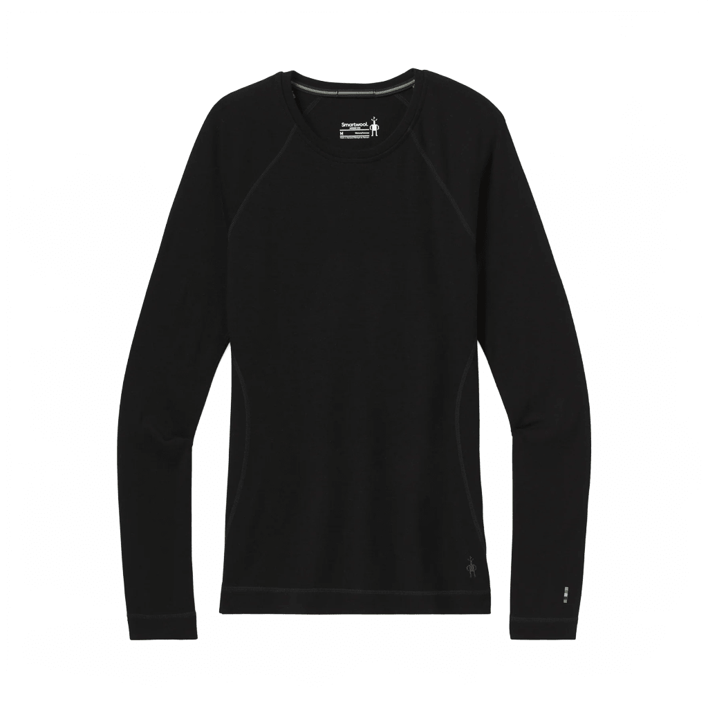 Base Layer Smartwool Womens Thermal Merino - Black - Genetik Sport