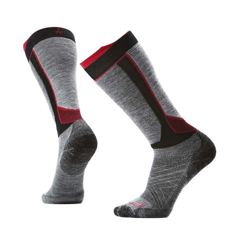 Smartwool Intraknit Ski Targeted Cushion - Black - Genetik Sport