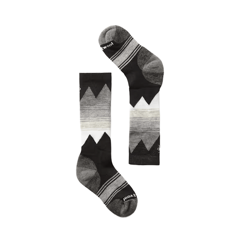 Youth Socks Smartwool Ski Light Cushion OTC - Black - Genetik Sport