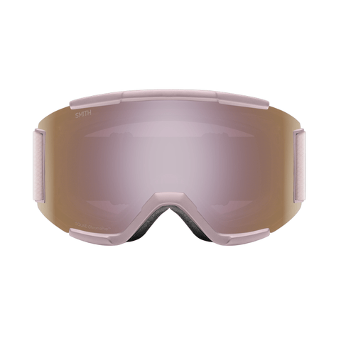 Goggles Smith Squad Carnation - ChromaPop Everyday Rose Gold Mirror - Genetik Sport