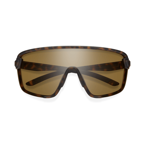 Sunglasses Smith Bobcat Matte Tortoise - ChromaPop Polarized Brown / Clear - Genetik Sport