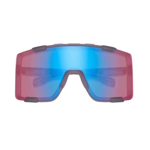 Sunglasses Smith Syncline Matte Meteorite Crystal - ChromaPop Low Light Rose Blue Mirror / Clear - Genetik Sport
