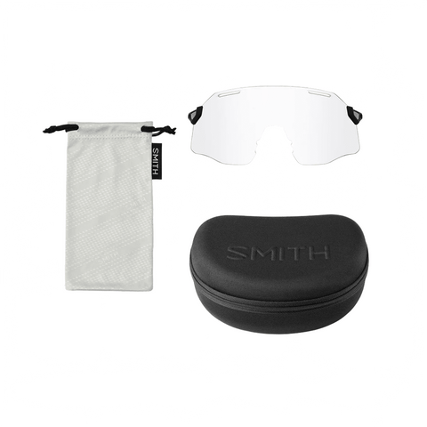 Sunglasses Smith Vert Black - ChromaPop Photochromic Clear To Gray / Clear - Genetik Sport