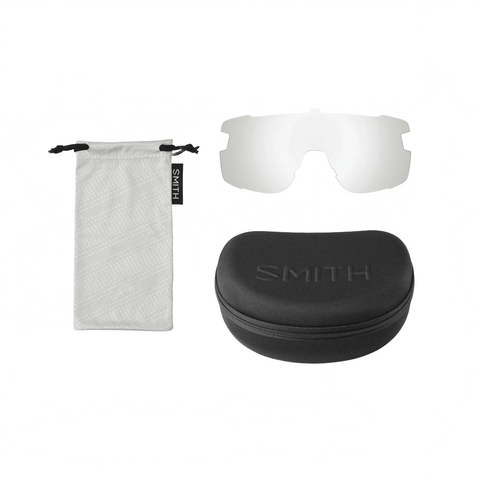 Sunglasses Smith Wildcat Matte Salt Haze - ChromaPop Rose Gold Mirror / Clear - Genetik Sport