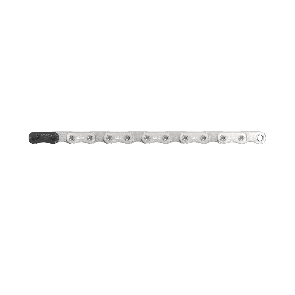 Chain Sram GX Eagle T - Type Flattop 12sp 126 Links - Silver - Genetik Sport
