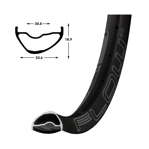 Rim Stan's No Tubes Flow MK4 29'' 32H - Black - Genetik Sport