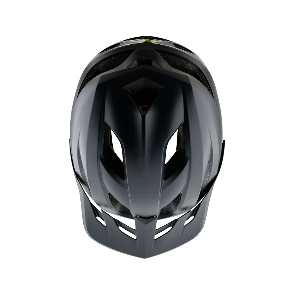 Helmet Troy Lee Designs Flowline MIPS Point - Black/Charcoal - Genetik Sport