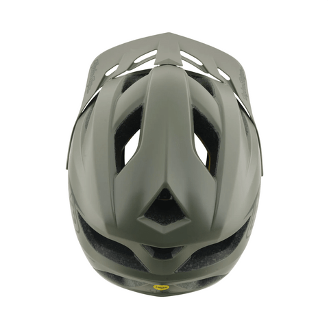 Helmet Troy Lee Designs Youth Flowline MIPS Point - Army - Genetik Sport