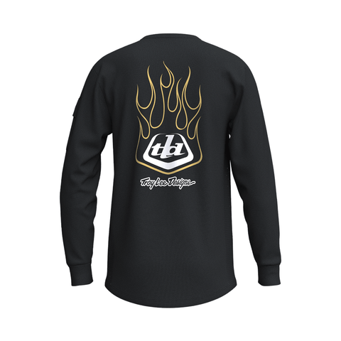 Jersey Troy Lee Designs Youth Ruckus Ride LS Pressed - Carbon - Genetik Sport