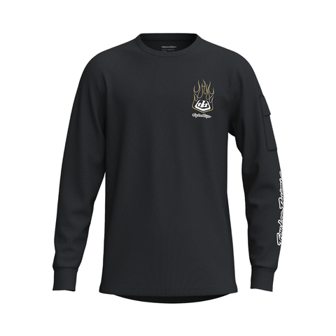 Jersey Troy Lee Designs Youth Ruckus Ride LS Pressed - Carbon - Genetik Sport