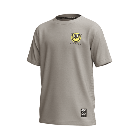 Jersey Troy Lee Designs Youth Skyline Ride SS Happy - Pumice - Genetik Sport