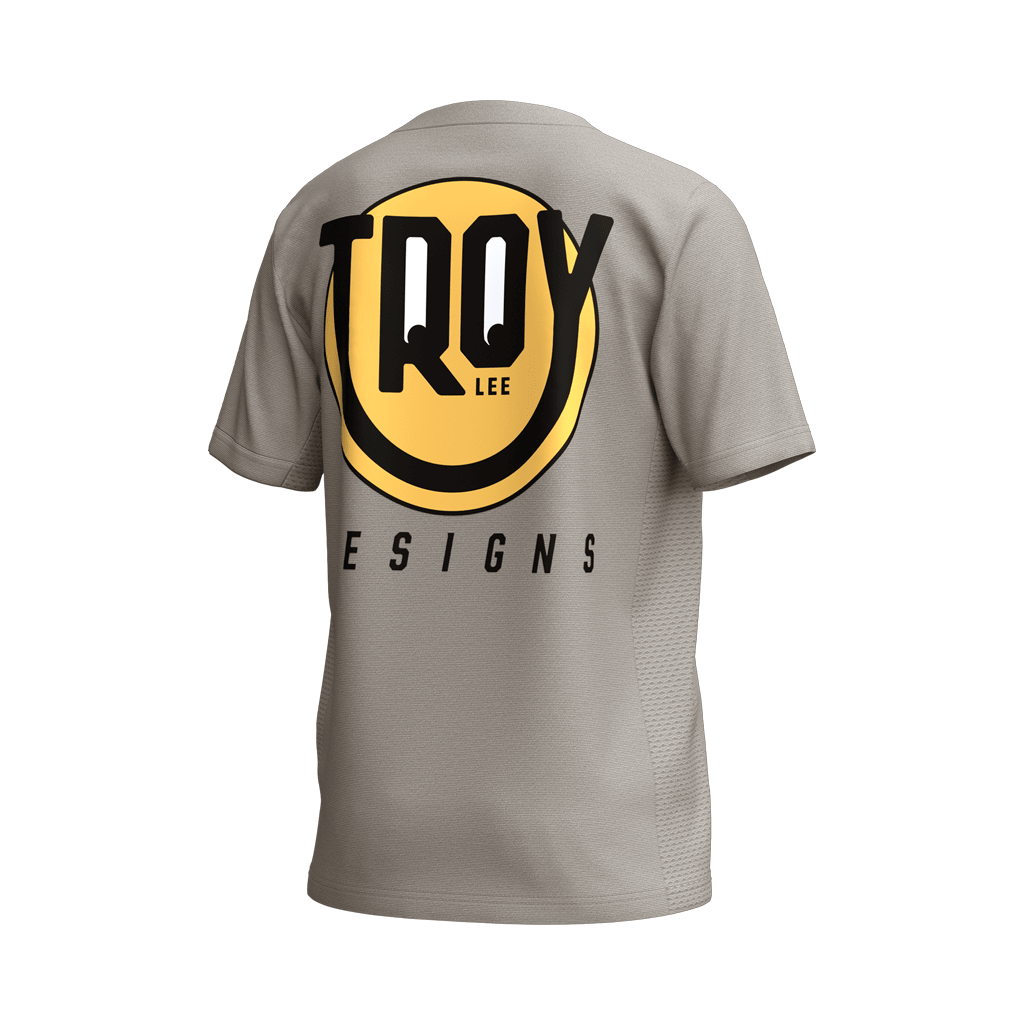 Jersey Troy Lee Designs Youth Skyline Ride SS Happy - Pumice - Genetik Sport