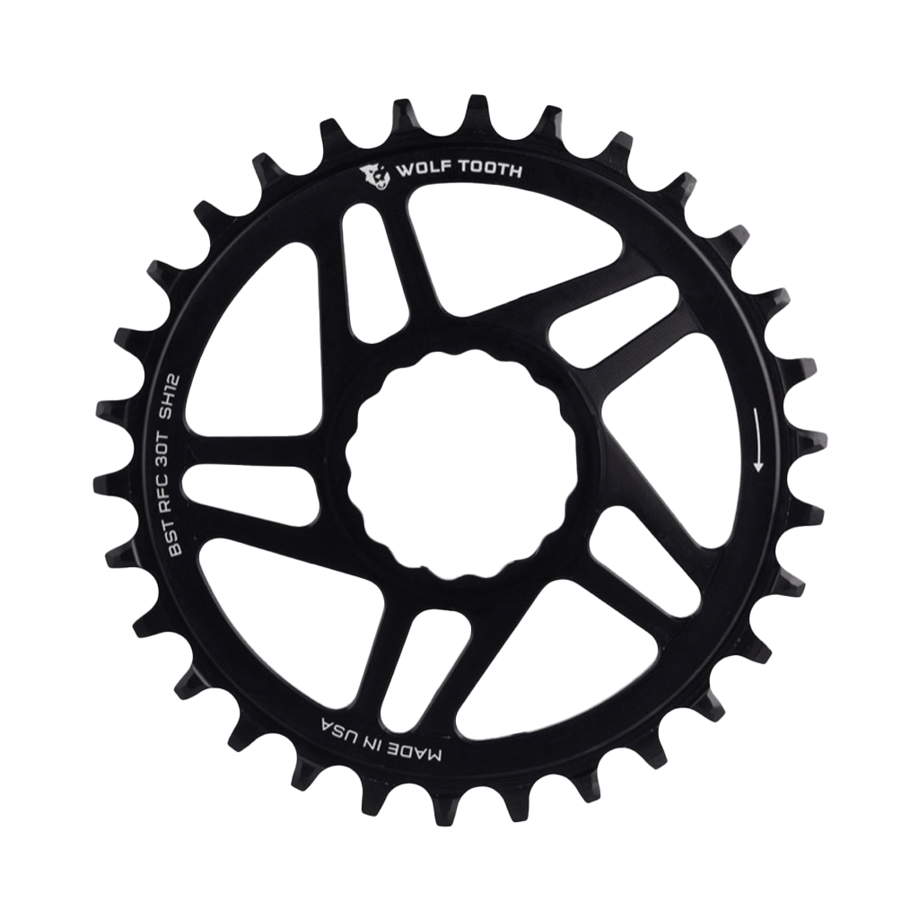 Chainring Wolf Tooth Race Face Boost Direct Mount Shimano 12sp 30T - Genetik Sport
