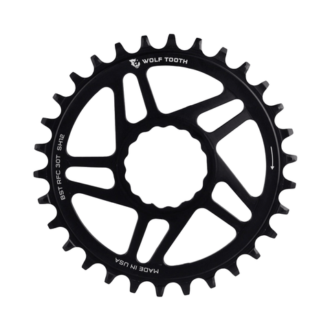 Chainring Wolf Tooth Race Face Boost Direct Mount Shimano 12sp 30T - Genetik Sport