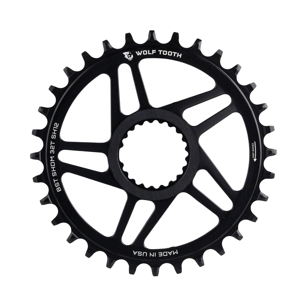 Chainring Wolf Tooth Shimano Boost 12sp 32T - Genetik Sport