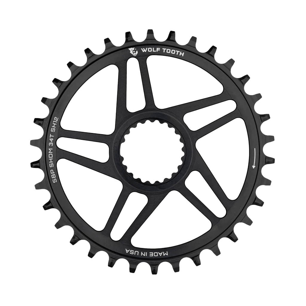 Chainring Wolf Tooth Shimano Boost 12sp 34T - Genetik Sport