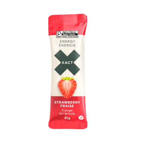 Fruit Gel XACT ENERGY - Strawberry - Genetik Sport